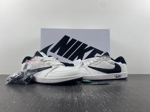 OFF-WHITE x Travis Scott x Air Jordan 1 White DM7888-180