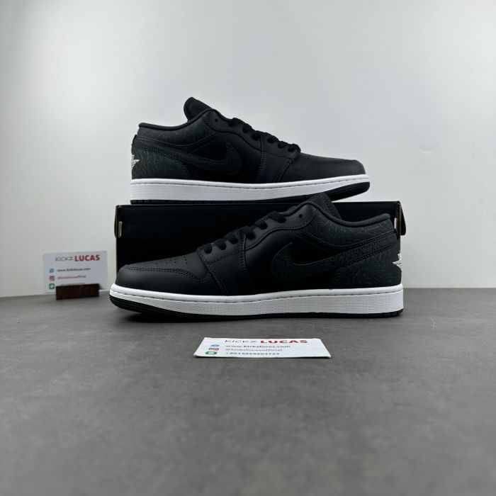 Air Jordan 1 Low Black Elephant FB9907-001