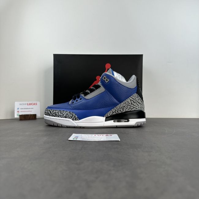 Air Jordan 3 Retro Varsity Royal Cement  CT8532-400
