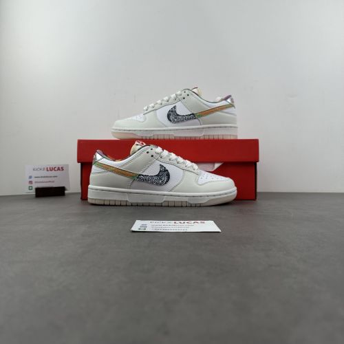 Dunk Low White Multi-Color Paisley FN8913-141
