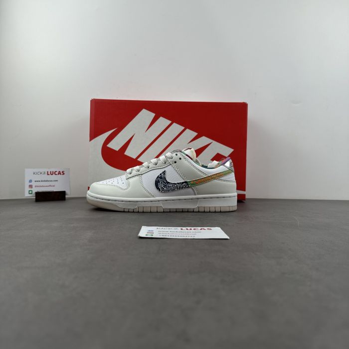 Dunk Low White Multi-Color Paisley FN8913-141