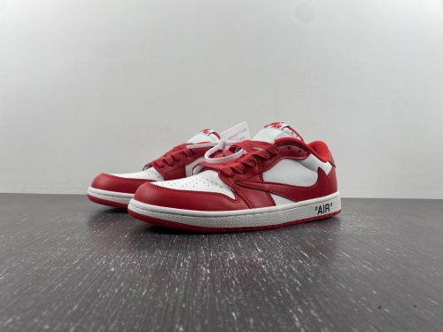 OFF-WHITE x Travis Scott x Air Jordan 1Red DM7866-188