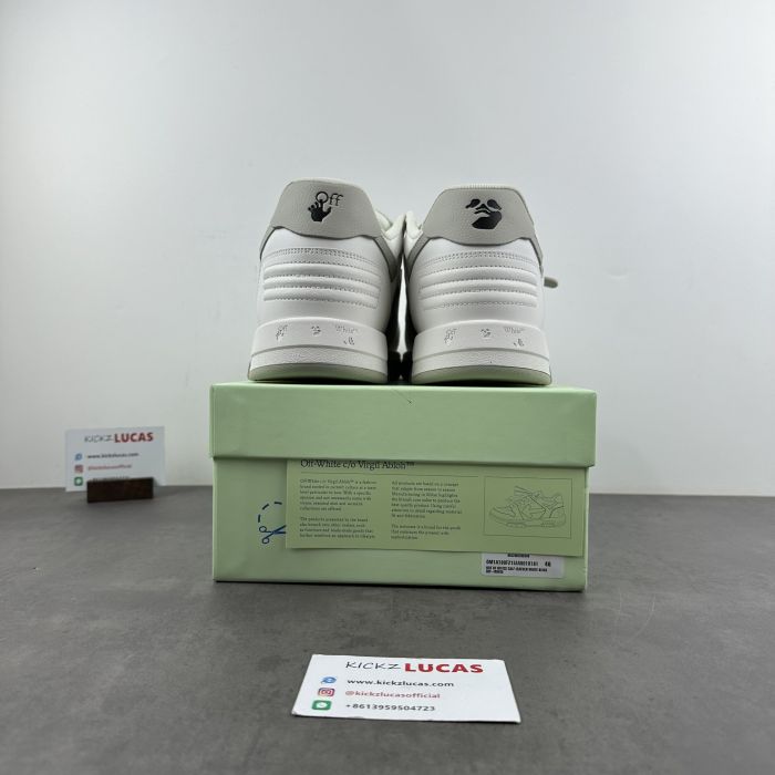 O*ff W*hite Out Of Office OOO Low Tops MK 20231201-1
