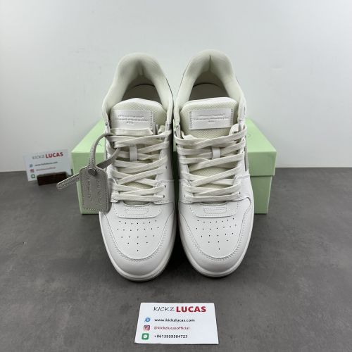 O*ff W*hite Out Of Office OOO Low Tops MK 20231201-1