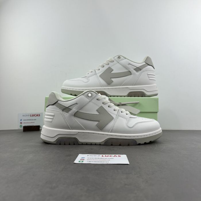 O*ff W*hite Out Of Office OOO Low Tops MK 20231201-1