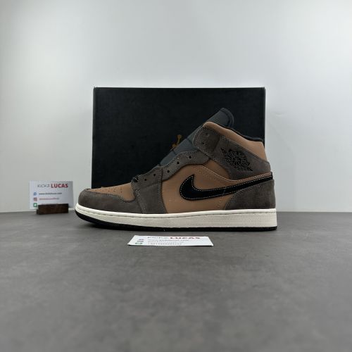 Air Jordan 1 Mid SE Dark Chocolate  DC7294-200