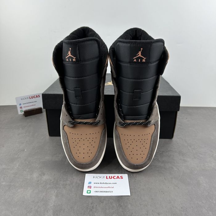 Air Jordan 1 Mid SE Dark Chocolate  DC7294-200