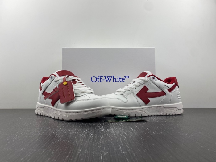 O*ff W*hite Out Of Office OOO Low Tops MK 20240130-3