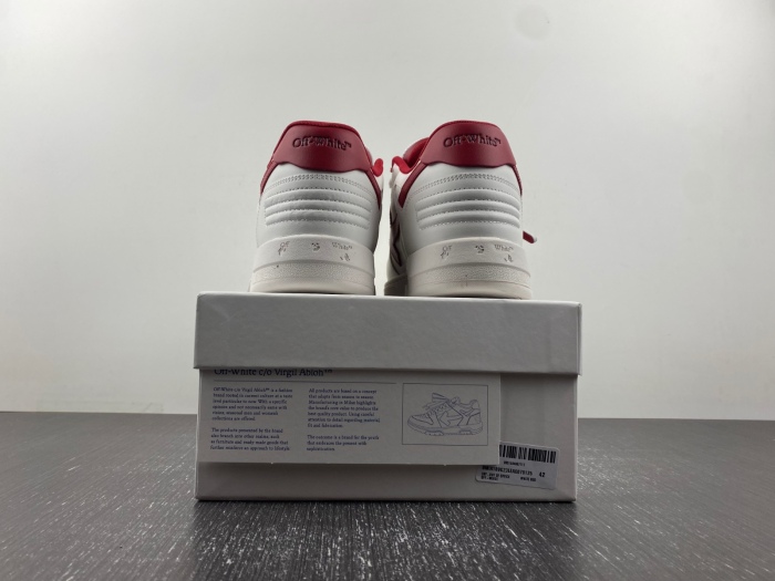 O*ff W*hite Out Of Office OOO Low Tops MK 20240130-3