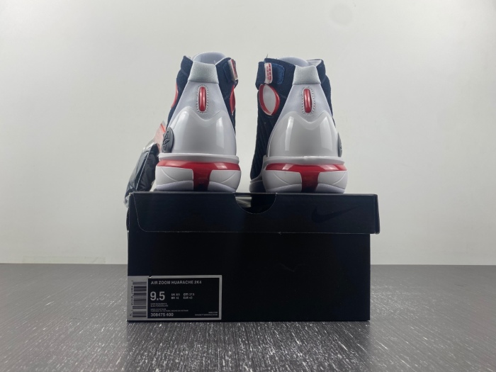 Air Zoom Huarache 2K4 Navy White Red  308475-400