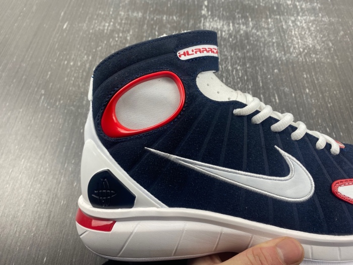 Air Zoom Huarache 2K4 Navy White Red  308475-400