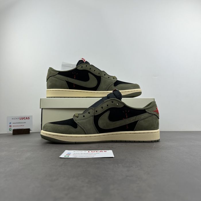Travis Scott x Air Jordan 1 Low OG Green DM7866-002