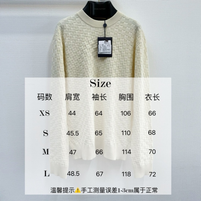L*ouis V*uitton Sweater Top Quality D17 20240225-1