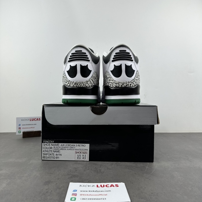 Air Jordan 3 Retro Oregon Ducks Pit Crew White  HO11-MNJDL-594282233