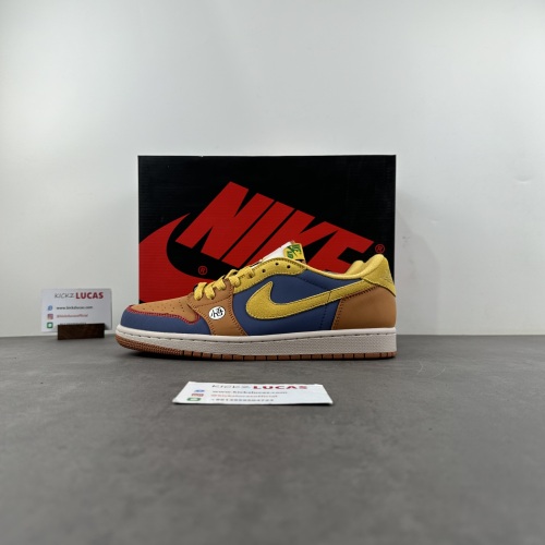 Air Jordan 1 Retro Low OG Custom Dragon Ball Goku DM7886-892