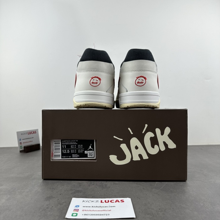 Air Jordan Jumpman Jack TR Travis Scott University Red  FZ8117-101