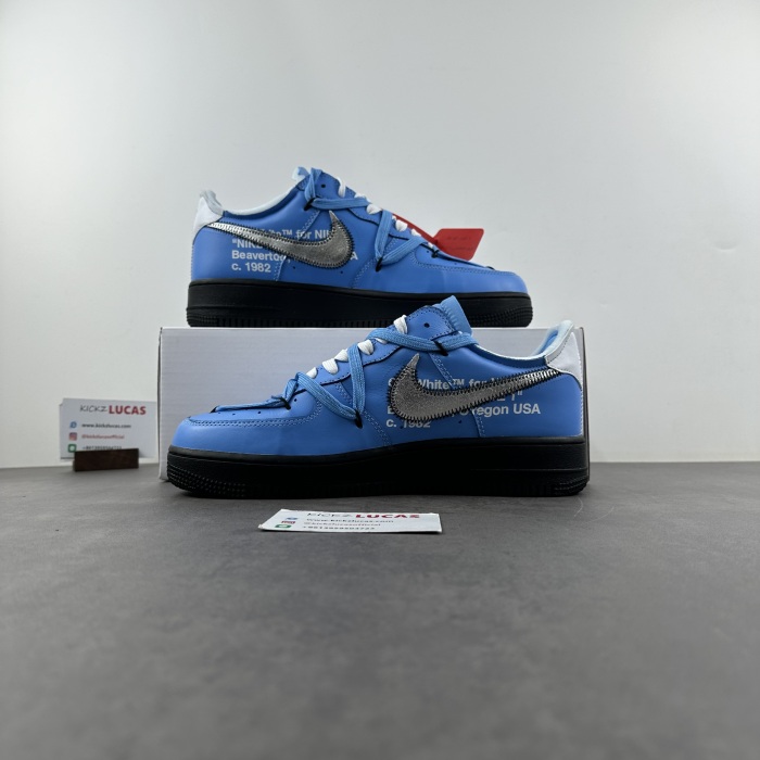 Air Force 1 Low Off-White Blue Black Cl1173-400