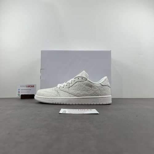 OFF-WHITE x Travis Scott x Air Jordan 1 L*V White DM7890-111