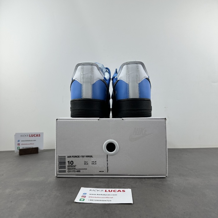 Air Force 1 Low Off-White Blue Black Cl1173-400