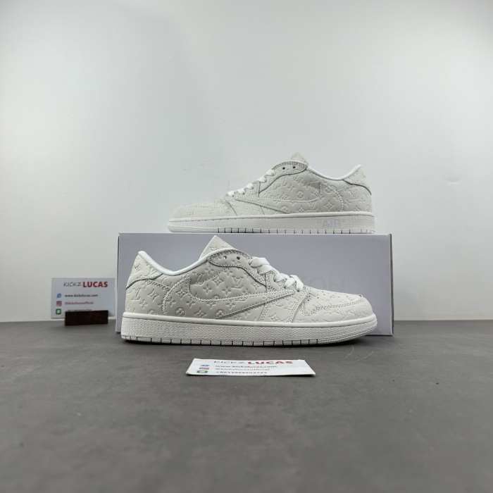 OFF-WHITE x Travis Scott x Air Jordan 1 L*V White DM7890-111