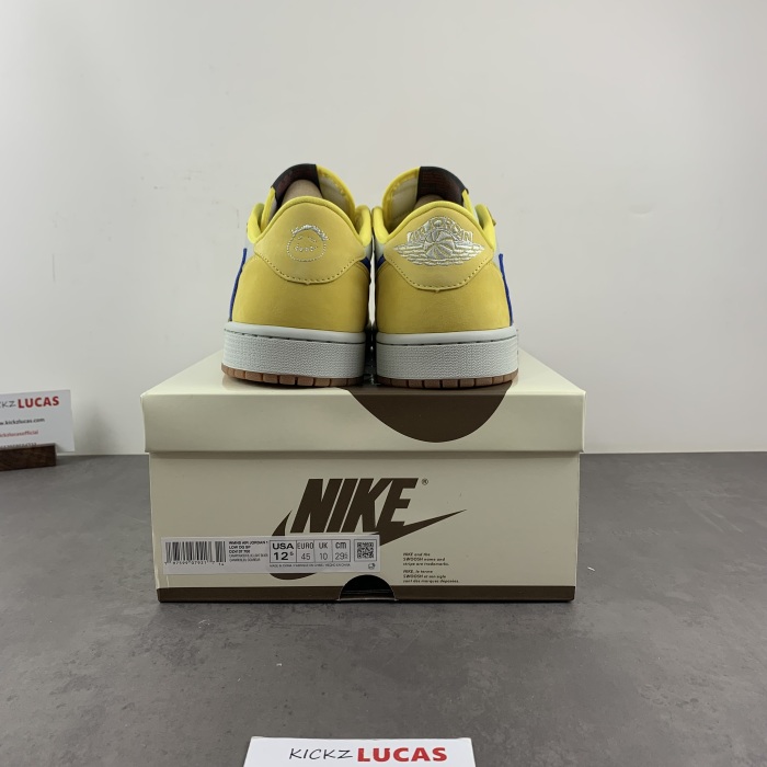 Air Jordan 1 Retro Low OG SP Travis Scott Canary DZ4137-700