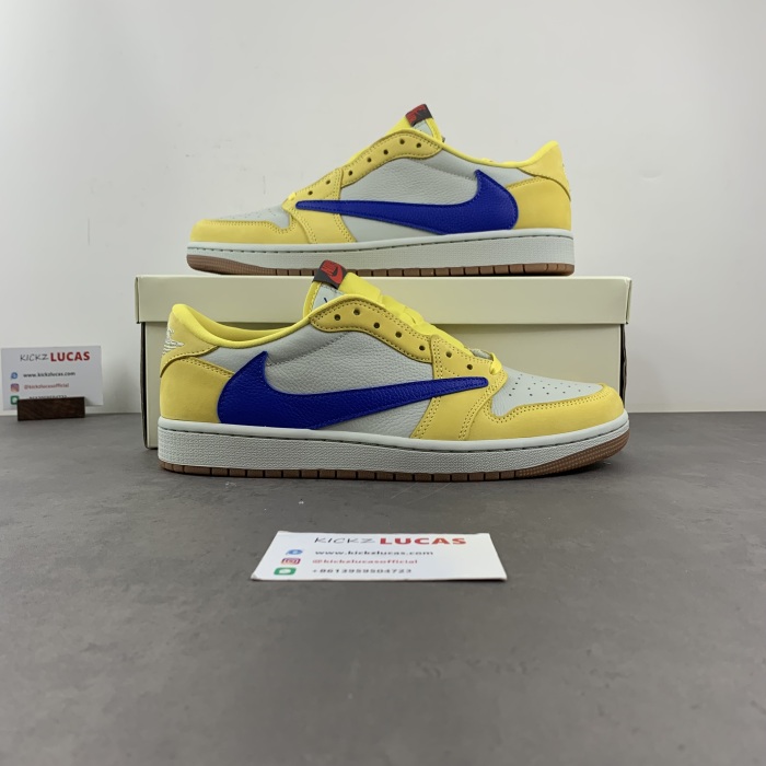 Air Jordan 1 Retro Low OG SP Travis Scott Canary DZ4137-700
