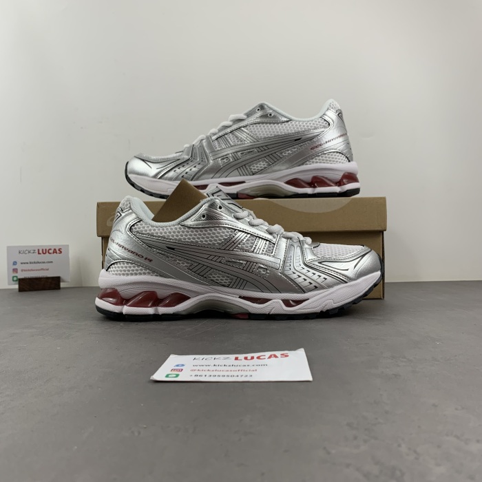 ASICS Gel-Kayano 14 White Pure Silver  1201A019-104