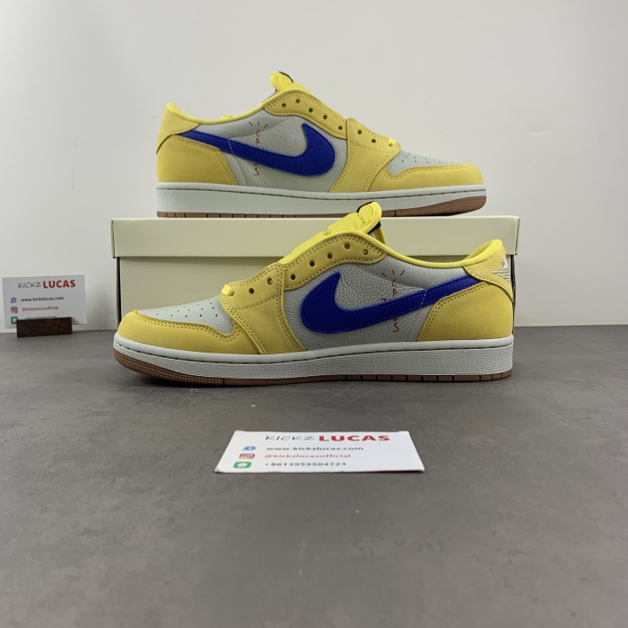 Air Jordan 1 Retro Low OG SP Travis Scott Canary DZ4137-700