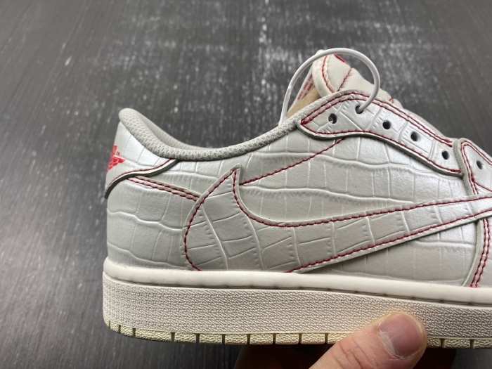 Air Jordan 1 Low Travis Scott Crocodile print DM7866-601