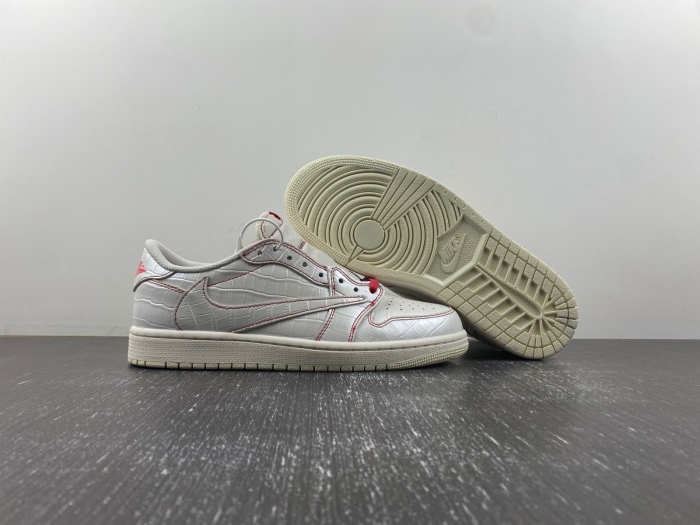 Air Jordan 1 Low Travis Scott Crocodile print DM7866-601