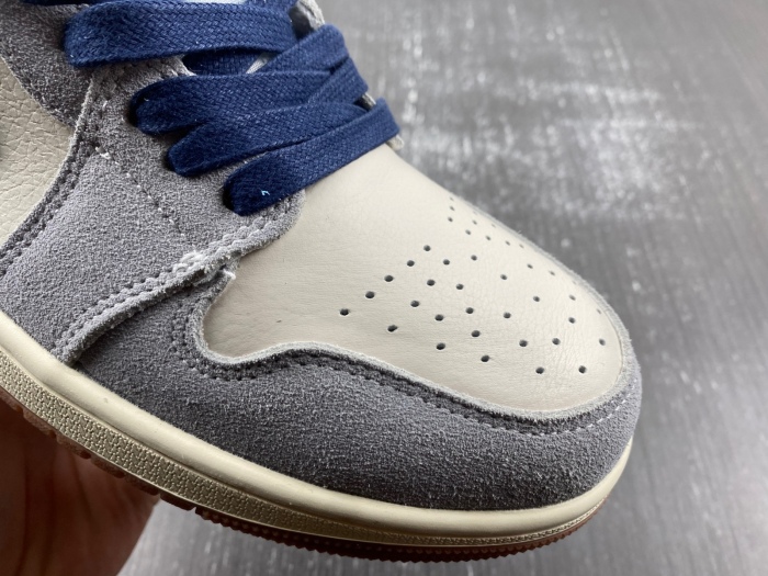 Air Jordan 1 Low SE Phantom Repaired Denim Swoosh FZ5042-041
