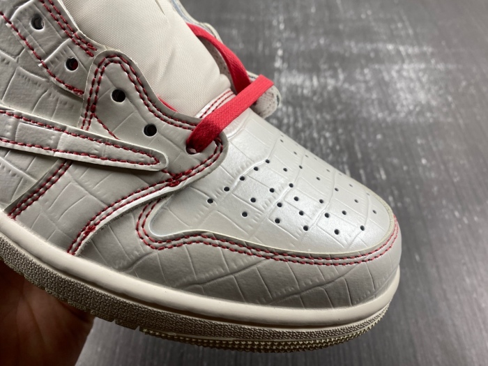 Air Jordan 1 Low Travis Scott Crocodile print DM7866-601
