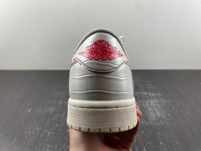 Air Jordan 1 Low Travis Scott Crocodile print DM7866-601