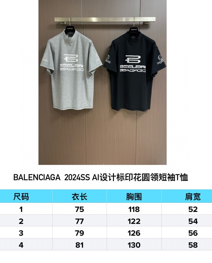 B*alenciaga T-shirt Top Quality D17 20240320-14