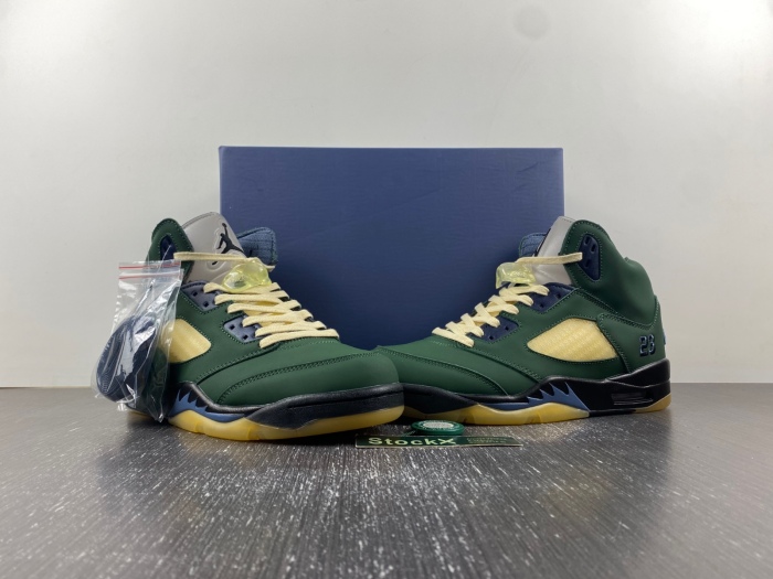 Air Jordan 5 Retro A Ma Maniére Navy Green FZ5758-003