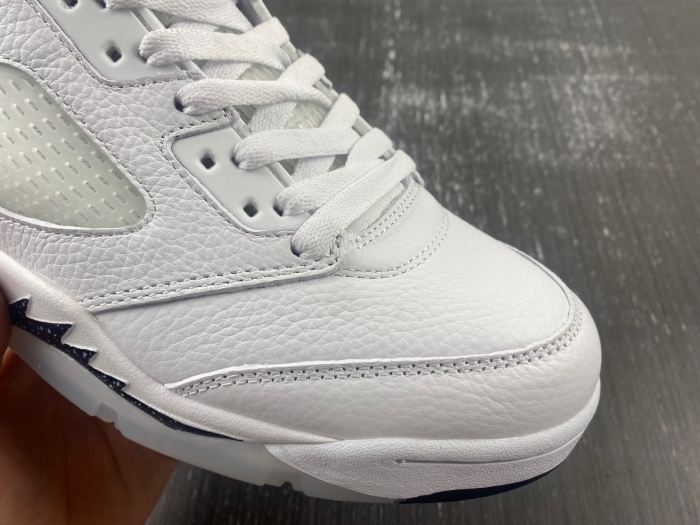 Air Jordan 5 Retro White Black DD0587-110