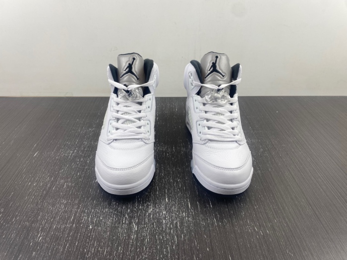 Air Jordan 5 Retro White Black DD0587-110