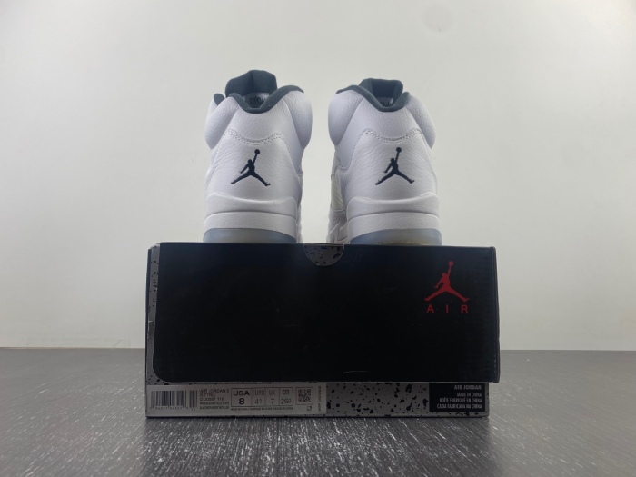 Air Jordan 5 Retro White Black DD0587-110