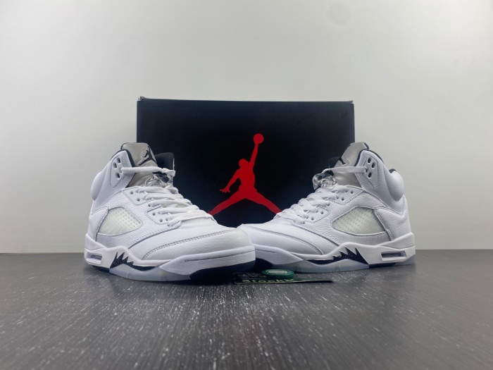 Air Jordan 5 Retro White Black DD0587-110
