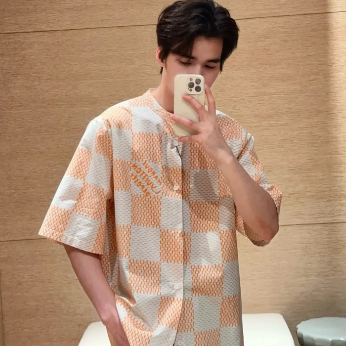 L*ouis V*uitton  shirt  Top Quality D17 20240324-2