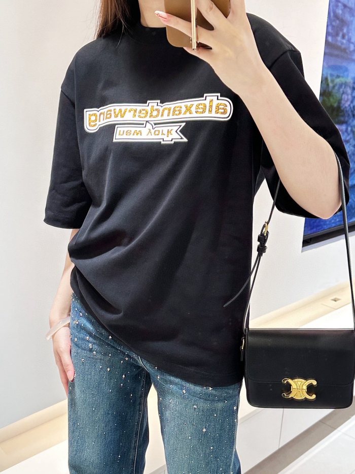 A*lexander W*ang T-shirt Top Quality D17 20240324-9