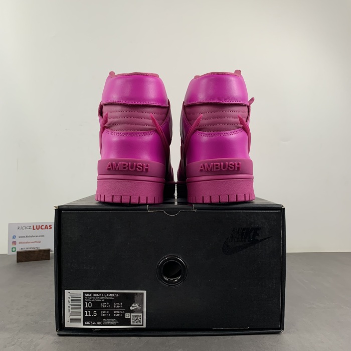 Dunk High AMBUSH Active Fuchsia  CU7544-600