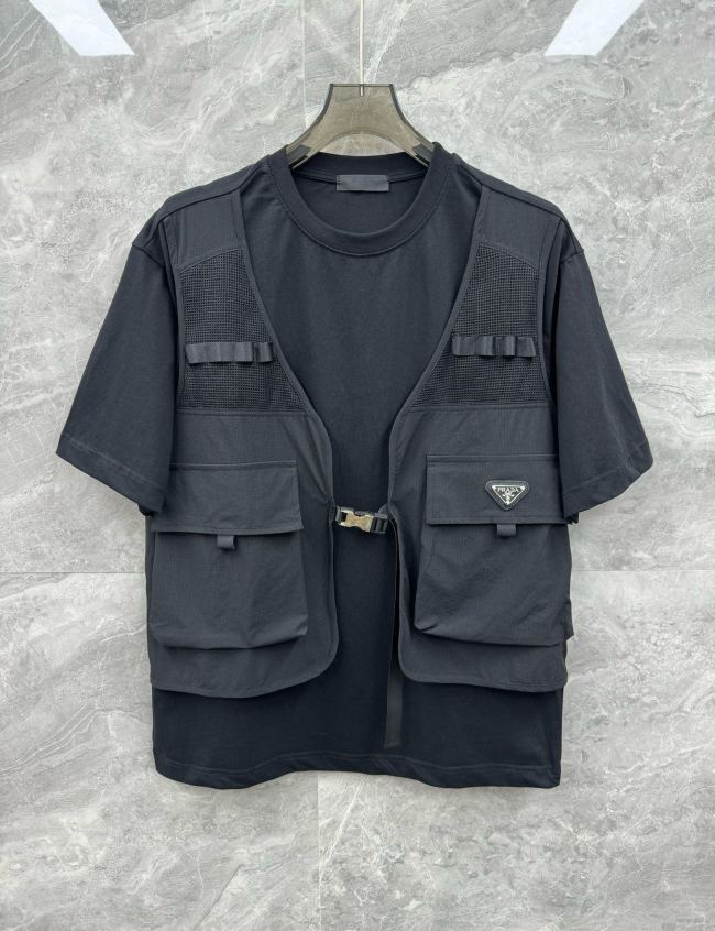 P*rada T-shirt Top Quality D17 20240327-33
