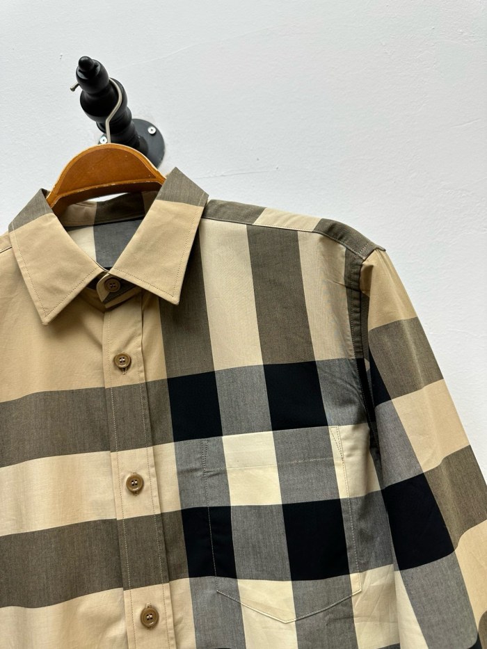 B*URBERRY  shirt Top Quality D17 20240328-35