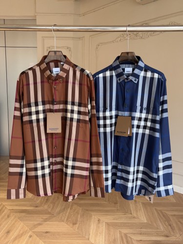 B*URBERRY  shirt Top Quality D17 20240331-13