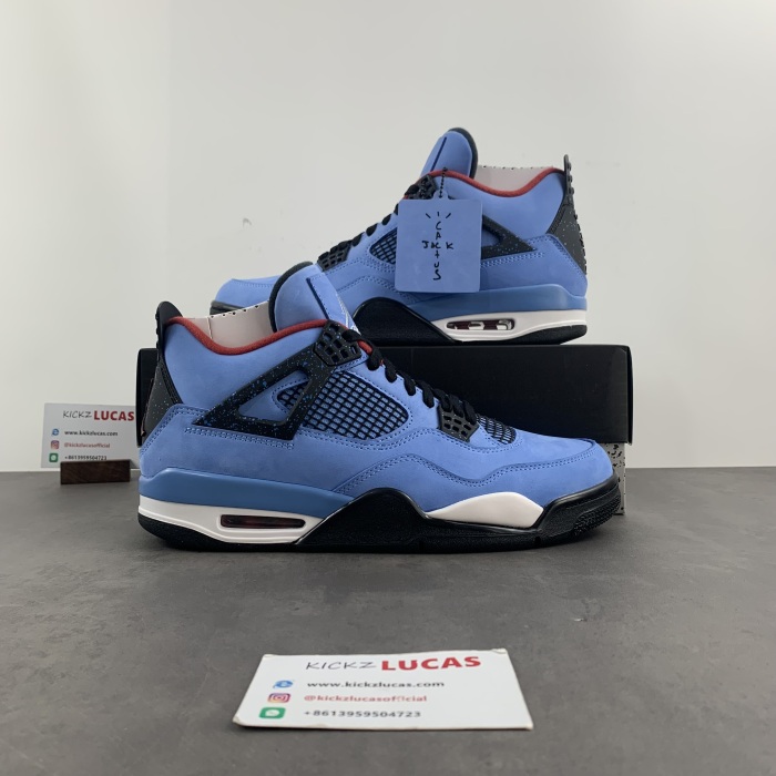 Air Jordan 4 Retro Travis Scott Cactus Jack  308497-406
