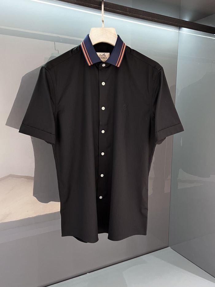 H*ermes shirt Top Quality D17 20240413-4