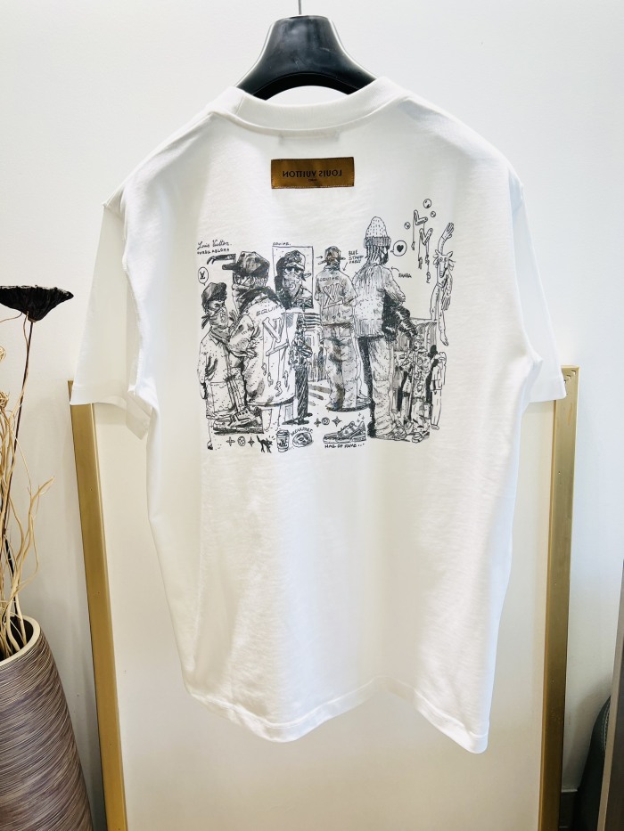 L*ouis V*uitton  T-shirt  Top Quality D17 20240417-18