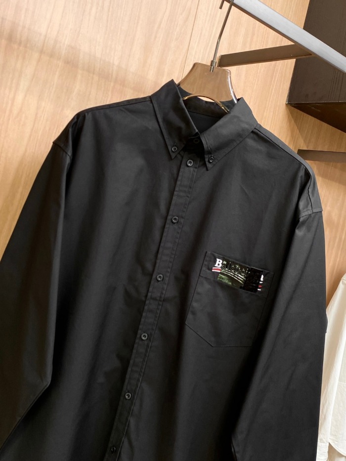 B*alenciaga shirt Top Quality D17 20240420-28
