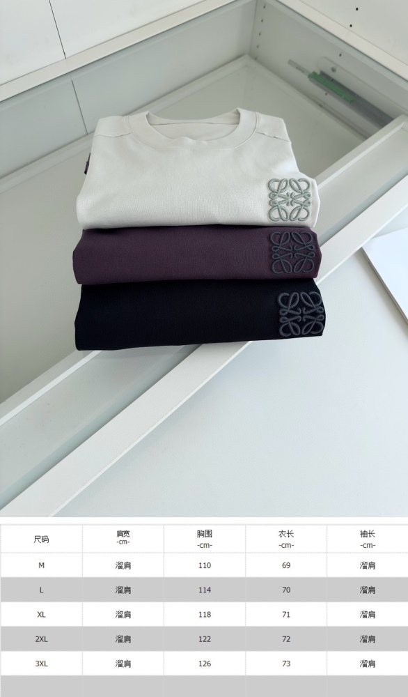 L*oewe T-shirt Top Quality D17 20240419-29